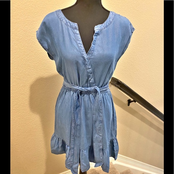 BB DAKOTA TENCEL STRETCH MINI DRESS - Picture 2 of 6